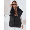 Dámská prošívaná vesta NIMIA černá Dstreet TY3248 (Velikost S/36, Barva Černá)