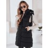 Dámská prošívaná vesta TOLIS černá Dstreet TY3297 (Velikost S, Barva Černá)