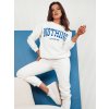 Dámská tepláková souprava NOTHING Dstreet AY0758 (Velikost S, Barva Bílá)