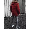 Pánská zimní bunda Barva bordová DSTREET TX4275 (Velikost M, Barva Bordó)