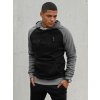 Pánská mikina s kapucí Barva černá DSTREET BX5488 (Velikost M, Barva Černá)