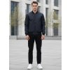 Pánská bunda bomber jacket černá Dstreet TX4423 (Velikost M, Barva Černá)