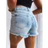 Dámské kraťasy džínové BUTONS DSTREET SY0319 (Velikost S, Barva Modrá - světle)