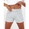 Dámské kraťasy bavlněné TOP SPORT DSTREET SY0324 (Velikost S, Barva Bílá)