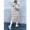 Dámská zimní bunda COZYSEASON Barva tmavě béžová DSTREET TY3759 (Velikost S, Barva Béžová)