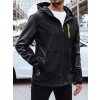 Pánská bunda softshell DSTREET TX4464 (Velikost M, Barva Černá)