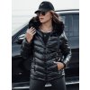Dámská zimní bunda MIRIAL Barva černá DSTREET TY3769 (Velikost S, Barva Černá)