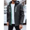 Pánská bunda softshell Barva tmavě šedá DSTREET TX4475 (Velikost M, Barva Šedá - tmavě)