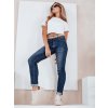 Dámské džíny s vysokým pásem EMILY ROSE DSTREET UY1600 (Velikost S, Barva Modrá - světle)