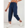 Dámské kalhoty casual BALLOON FANTASY DSTREET UY1667 (Velikost S, Barva Modrá)