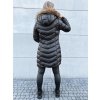 Dámská zimní bunda GLAMOUR FUSION Barva černá DSTREET TY3890 (Velikost S, Barva Černá)
