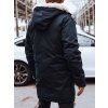 Pánská zimní bunda Barva tmavě modrá DSTREET TX4591 (Velikost M, Barva Modrá)
