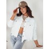 Dámská džínová bunda MOLI DSTREET TY4128 (Velikost S/M, Barva Béžová)