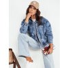 Dámská džínová bunda BILGON Barva modrá DSTREET TY4139 (Velikost S/M, Barva Modrá - světle)