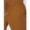 Pánské kalhoty kapsáče Barva bronzová DSTREET UX4174 (Velikost S, Barva Hnědá)