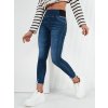 Dámské džíny s vysokým pásem LERATE DSTREET UY1921 (Velikost S, Barva Modrá - světle)
