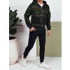 Pánská mikina s kapucí Barva Camo DSTREET BX5654 (Velikost M, Barva Zelená)