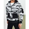 Pánská mikina s kapucí Barva Camo DSTREET BX5654 (Velikost M, Barva Zelená)