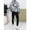 Pánská mikina s kapucí Barva Camo DSTREET BX5654 (Velikost M, Barva Zelená)