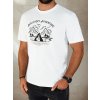 Pánské tričko s potiskem Barva Bílý DSTREET RX5412 (Velikost M, Barva Bílá)