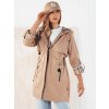 Dámská bunda parka VERDU DSTREET TY4224 (Velikost S, Barva Béžová)
