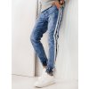 Pánské kalhoty jogger Barva modrá DSTREET UX4224 (Velikost S, Barva Modrá - světle)