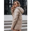 Dámská prošívaná bunda HIMES DSTREET TY4243 (Velikost S, Barva Béžová)
