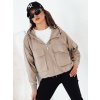 Dámská přechodová bunda BUNOL DSTREET TY4253 (Velikost S, Barva Béžová)