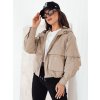 Dámská přechodová bunda BUNOL DSTREET TY4253 (Velikost S, Barva Béžová)