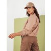 Dámská bomber bunda VERPI Barva DSTREET TY4297 (Velikost S, Barva Béžová)