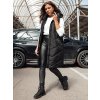 Dámská dlouhá vesta LIDMAN černá Dstreet TY4561 (Velikost S, Barva Černá)