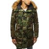 Pánská bunda parka zimní moro Dstreet TX3130 (Velikost S)