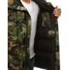 Pánská bunda parka zimní moro Dstreet TX3130 (Velikost S)