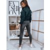 Dámská bunda bomber SISI zielona Dstreet TY1858z (Velikost S, Barva Zelená - světle)