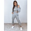 Dámská tepláková souprava SERINE světle šedá Dstreet AY0642 (Velikost S, Barva Šedá - světle)