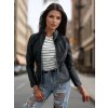 Dámská bunda ramones BRETA Barva černá DSTREET TY3453 (Velikost S, Barva Černá)