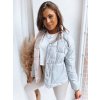 Dámská bunda NATINA světle šedá Dstreet TY3618 (Velikost S, Barva Šedá - světle)