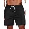 Pánské plavecké šortky Barva černá DSTREET SX2366 (Velikost M, Barva Černá)