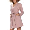 Dámský župan Dkaren Pola (Velikost M, Barva Růžová)