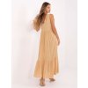 Šaty-TW-SK-BI-28007.63 (Barva Béžová, Velikost S)