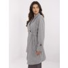 Kabát -MO-PL-5209.87 (Barva Šedá, Velikost UNI)