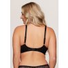 Dámská podprsenka LingaDore 1400-6 (Velikost 70D, Barva Černá)