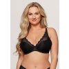 Dámská podprsenka LingaDore 1400-6 (Velikost 70D, Barva Černá)