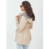 Dámská bunda AVELIN Dstreet TY4347 (Velikost S, Barva Béžová)