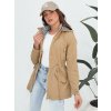 Dámská bunda AVELIN Dstreet TY4347 (Velikost S, Barva Béžová)