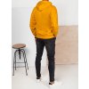 Pánská mikina s kapucí Dstreet BX5716 (Velikost S, Barva Žlutá)