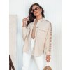 Dámská džínová bunda DALALIS Dstreet TY4320 (Velikost S, Barva Béžová)