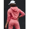 Dámská mikina s kapucí TRENDHOOD Dstreet BY1305 (Velikost S, Barva Růžová)