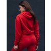 Dámská mikina s kapucí TRENDHOOD Dstreet BY1305 (Velikost S, Barva Růžová)