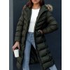 Dámská dlouhá bunda LUXWARM Dstreet TY4374 (Velikost S, Barva Černá)